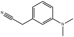 2-(3-(diMethylaMino)phenyl)acetonitrile Struktur