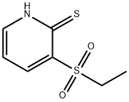 3-(ethylsulfonyl)-2(1H)-pyridinethione Struktur