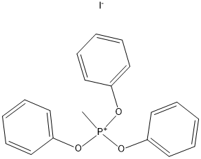 METHYLTRIPHENOXYPHOSPHONIUM IODIDE Struktur