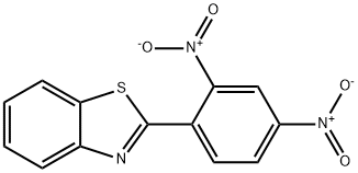 2-[(2,4-Dinitrophenyl)thio]-benzothiazole Struktur