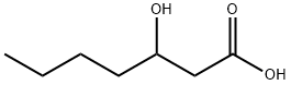 3-HYDROXYHEPTANOIC ACID Struktur