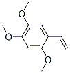 2,4,5-trimethoxystyrene Struktur