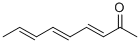 3,5,7-Nonatrien-2-one Struktur