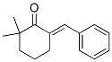 2-Benzylidene-6,6-dimethylcyclohexanone Struktur