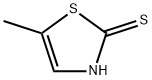 5-Methylthiazole-2(3H)-thione Struktur