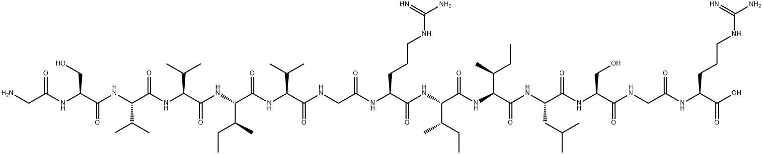 HCV NS4A PROTEIN (21-34) (JT STRAIN) Struktur