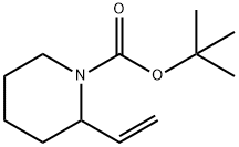 TERT-BUTYL 2-VINYLPIPERIDINE-1-CARBOXYLATE Struktur