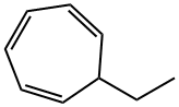 7-Ethyl-1,3,5-cycloheptatriene Struktur