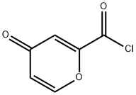 4H-Pyran-2-carbonyl chloride, 4-oxo- (9CI) Struktur