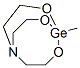 METHYLGERMATRANE Struktur