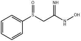 2-(PHENYLSULFINYL)ACETAMIDOXIME