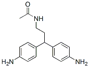 N-[3,3-Bis(4-aminophenyl)propyl]acetamide Struktur