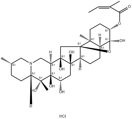 VERATRINE HYDROCHLORIDE Struktur