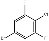 4-Chloro-3,5-difluorobromobenzene Struktur