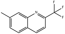 7-METHYL-2-TRIFLUOROMETHYLQUINOLINE Struktur