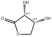 (3R,4R)-3,4-dihydroxyoxolan-2-one Struktur