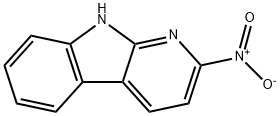 2-NITRO-9H-PYRIDO[2,3-B]INDOLE Struktur