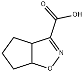 4H-Cyclopent[d]isoxazole-3-carboxylicacid,3a,5,6,6a-tetrahydro-(9CI) Struktur