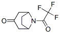 8-Azabicyclo[3.2.1]octan-3-one, 8-(trifluoroacetyl)- (9CI) Struktur