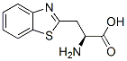 2-Benzothiazolepropanoicacid,alpha-amino-,(S)-(9CI) Struktur