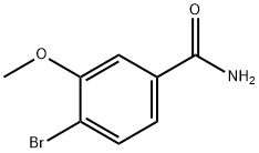 4-Bromo-3-methoxybenzamide 98% Struktur