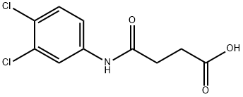 N-(3,4-DICHLORO-PHENYL)-SUCCINAMIC ACID Struktur