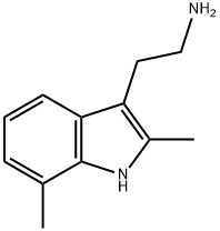 2-(2,7-DIMETHYL-1H-INDOL-3-YL)-ETHYLAMINE Struktur