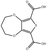 3,4-Propylenedioxythiophene-2,5-dicarboxylic acid Struktur