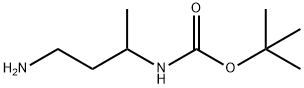 (3-AMINO-1-METHYL-PROPYL)-CARBAMIC ACID TERT-BUTYL ESTER Struktur