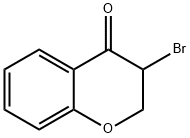 3-broMo-2,3-dihydrochroMen-4-one Struktur