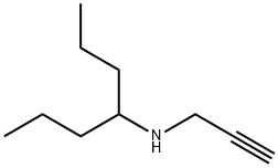 N-(4-HEPTYL)PROPARGYLAMINE Struktur