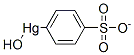 4-hydroxymercuribenzenesulfonate Struktur