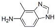 1H-Benzimidazol-5-amine, 4-methyl- (9CI) Struktur