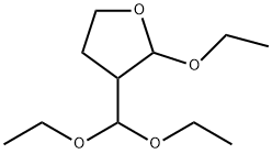 Furan, 3-(diethoxymethyl)-2-ethoxytetrahydro- (9CI) Struktur