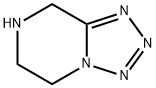 5,6,7,8-TETRAHYDROTETRAZOLO[1,5-A]PYRAZINE Struktur