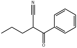 2-BENZOYLVALERONITRILE Struktur