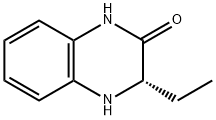 2(1H)-Quinoxalinone,3-ethyl-3,4-dihydro-,(S)-(9CI) Struktur