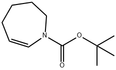 tert-Butyl 2,3,4,5-tetrahydro-1H-azepine-1-carboxylate Struktur