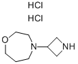 4-(3-AZETIDINYL)HEXAHYDRO-1,4-OXAZEPINE DIHYDROCHLORIDE Struktur