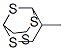 9-Methyl-2,4,6,8-tetrathiaadamantane Struktur