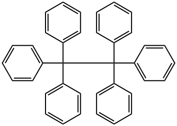 HEXAPHENYLETHANE Struktur