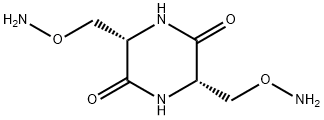 O-Aminocyclo(Ser-O-amino-Ser-) Struktur