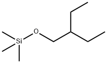 (2-Ethylbutoxy)(trimethyl)silane Struktur