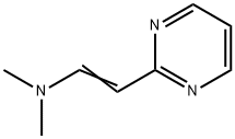 Ethenamine, N,N-dimethyl-2-(2-pyrimidinyl)- (9CI) Struktur