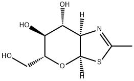 (3aR,5R,6S,7R,7aR)-6,7-dihydroxy-5-hydroxyMethyl-2-Methyl-5,6,7,7a-tetrahydro-3aH-pyrano[3,2-d]thiazole Struktur