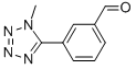 3-(1-METHYL-1H-TETRAZOL-5-YL)BENZALDEHYDE Struktur