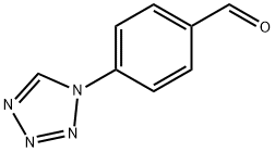 BENZALDEHYDE, 4-(1H-TETRAZOL-1-YL)- Struktur