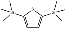 2,5-BIS(TRIMETHYLSILYL)THIOPHENE Struktur