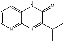 Pyrido[2,3-b]pyrazin-2(1H)-one, 3-(1-methylethyl)- (9CI) Struktur