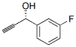 Benzenemethanol, alpha-ethynyl-3-fluoro-, (R)- (9CI) Struktur